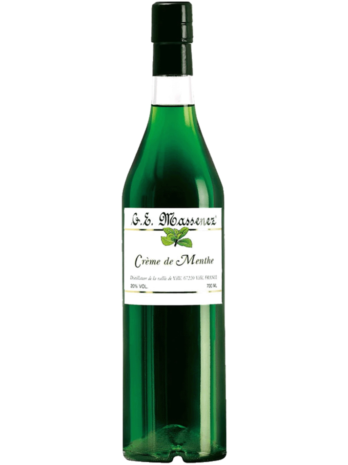Massenez Green Mint Liqueur Menthe Verte 700ml